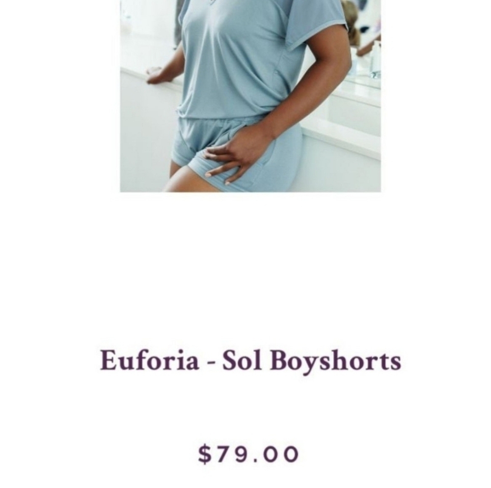 Light Blue Boyshorts